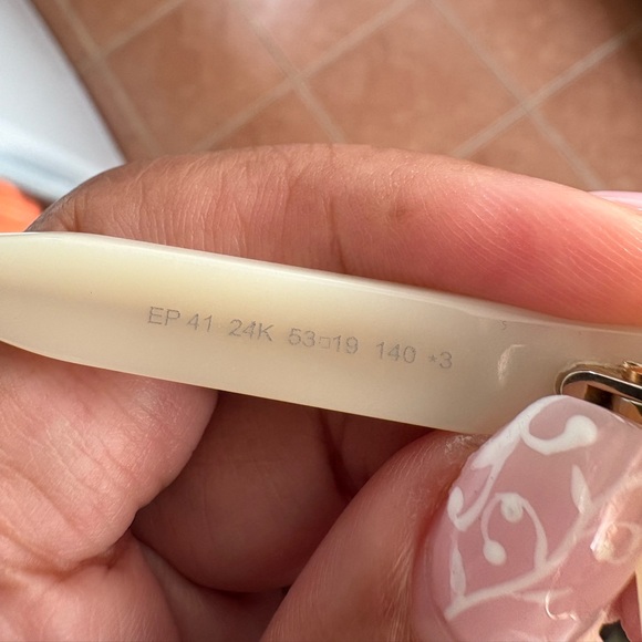 Emilio Pucci White Sunglasses with Case - Picture 7 of 8